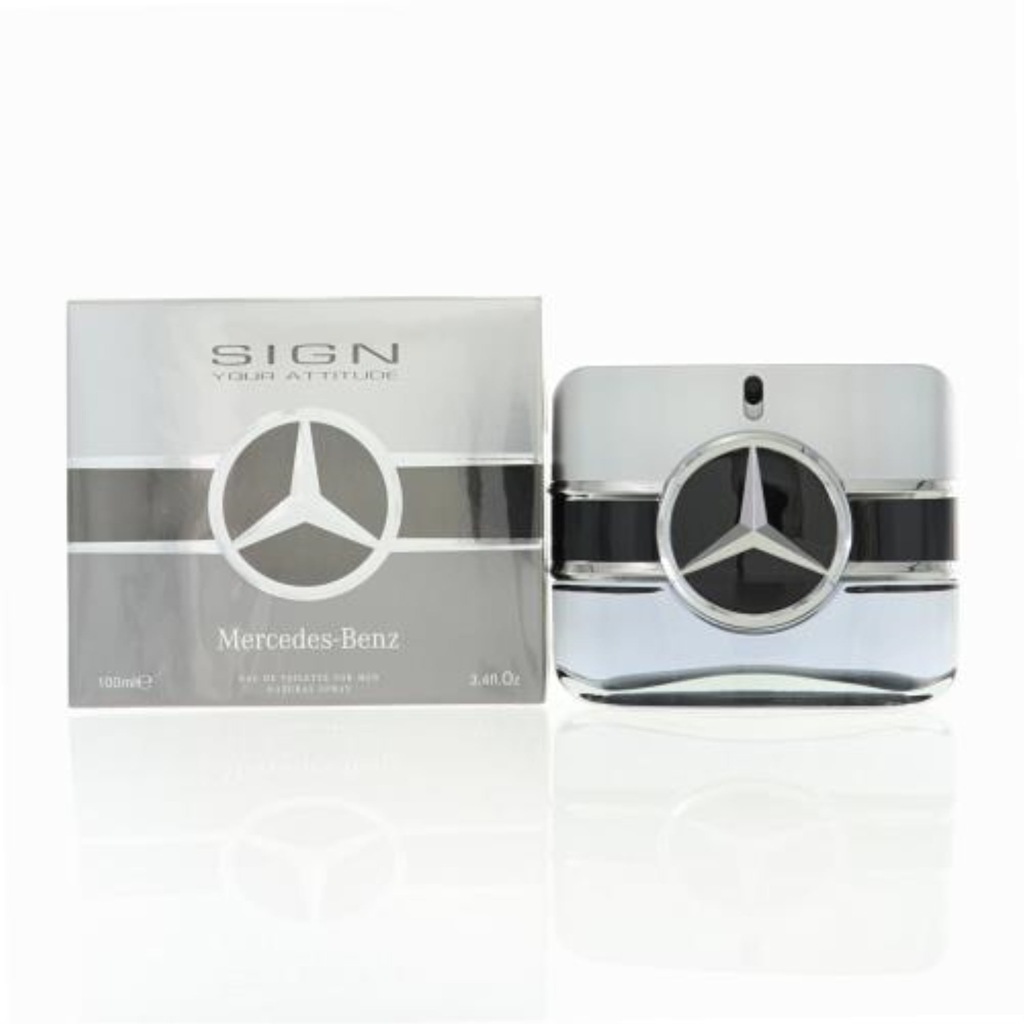 Mercedes-Benz Men's Sign Your Attitude, Cologne for Men, 3.4 oz