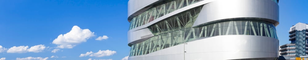 Mercedes-Benz Museum Stuttgart Baden-Wurttemberg Germany Canvas Art - Panoramic Images (47 x 9)