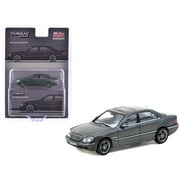 Mercedes-Benz S 65 AMG Tectite Gray Metallic "Global64" Series 1/64 Diecast Model Car by Tarmac Works