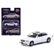 Mercedes-Benz S-Class Wald Lamley Special Edition Alabaster White Global64 Series 1/64 Diecast Model Car by Tarmac Works