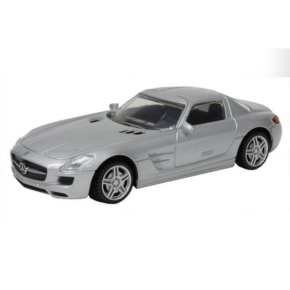 Mercedes Benz SLS AMG Car [1:43 scale in Silver]