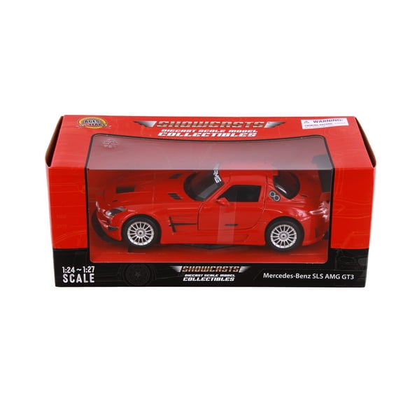 Mercedes-Benz SLS AMG GT3, Red - Showcasts 77356R - 1/24 Scale Diecast Model Car