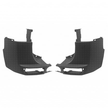 For Mercedes-Benz Sprinter 2500/3500 2010-2018 Bumper Extension Driver and Passenger Side | Pair | Rear | Outer | Gray | NCV3 | MB1104108, MB1105108 | 90688045719B51, 90688046719B51