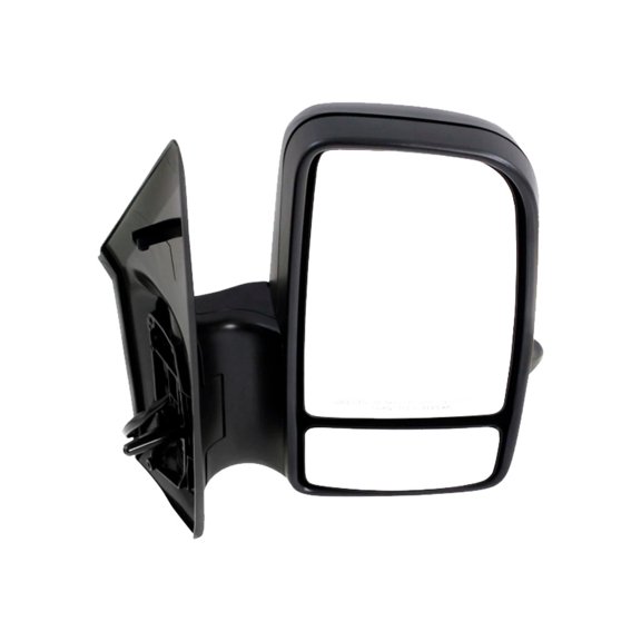 For Mercedes-Benz Sprinter 2500/3500 2010-2018 Door Mirror Passenger Side | Power Glass | Heated | Textured Black | Replacement For MB1321114 | 615343526676, 9068104616