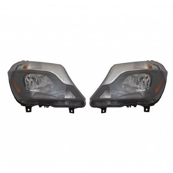 For Mercedes-Benz Sprinter 2500/3500 2014 2015 2016 2017 Headlight Assembly Driver and Passenger Side | Pair | Composite | NCV3 | MB2502221, MB2503221 | 9068202861, 9068202961