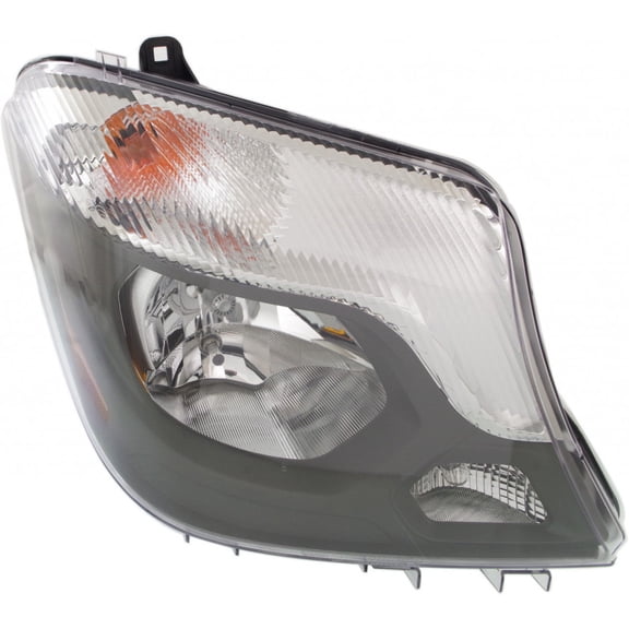 For Mercedes-Benz Sprinter 2500/3500 2014 2015 2016 2017 Headlight Assembly Passenger Side | CAPA | W/Bulbs | Clear Lens | Composite Type | Replacement For MB2503221, MB2503221C | 9068202961