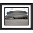 thumbnail image 1 of Mercedes Benz Superdome 2x Matted 34x28 Large Black Ornate Framed Art Print from the Stadium Series, 1 of 2