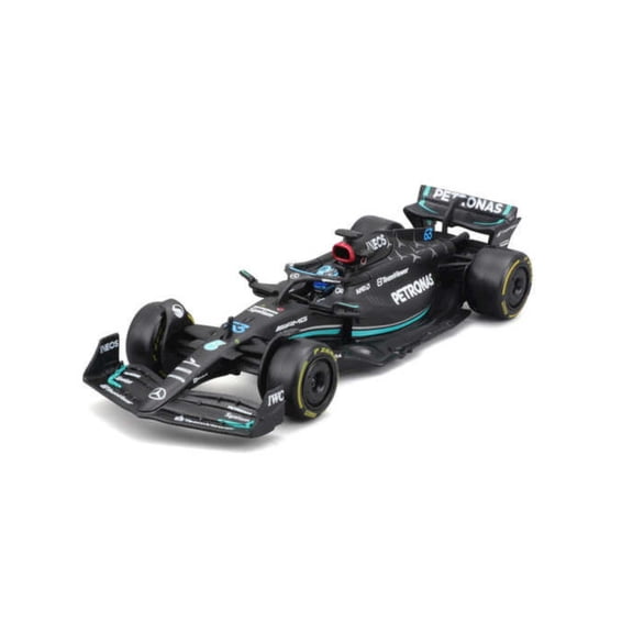 Bburago Mercedes AMG W14 2023 Diecast Model Car 1:43 Scale with Driver