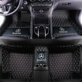 thumbnail image 1 of Mercedes-Benz W211 long axis Waterproof Leather Car Floor Mats Car Carpet, 1 of 8