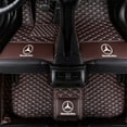 thumbnail image 1 of Mercedes-Benz W211 long axis Waterproof Leather Car Floor Mats Car Carpet, 1 of 8