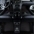thumbnail image 1 of Mercedes-Benz W212 Waterproof Leather Car Floor Mats Car Carpet, 1 of 8
