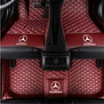 thumbnail image 1 of Mercedes-Benz W220 Short axis Waterproof Leather Car Floor Mats Car Carpet, 1 of 8