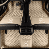 Mercedes-Benz Waterproof Leather Car Floor Mats Car Carpet