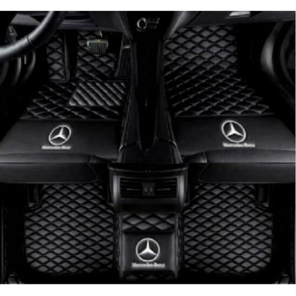 Mercedes-Benz Waterproof Leather Car Floor Mats Car Carpet