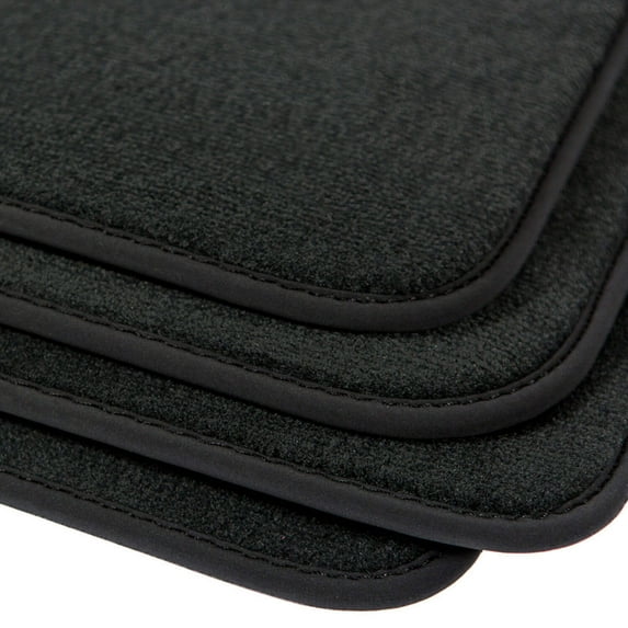 Mercedes CLK Floor Mats - Coupe & Convertible C209 & A209 - Black