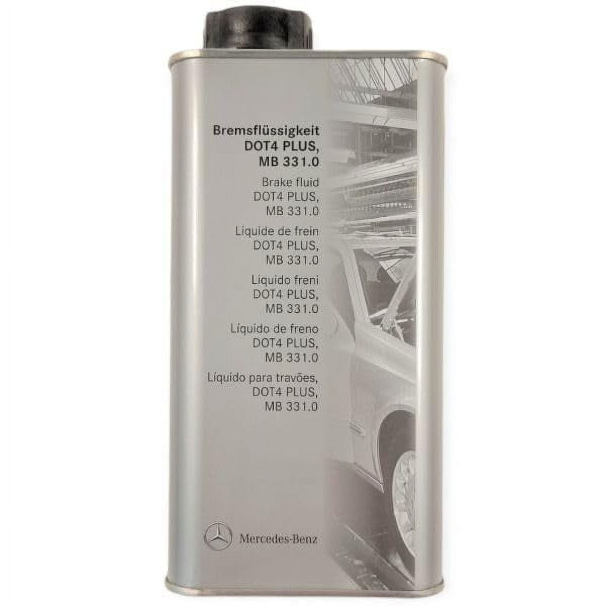 Mercedes GENUINE 1L Brake Fluid DOT 4 PLUS Ultra Low Viscosity MB Spec 331.0 NEW