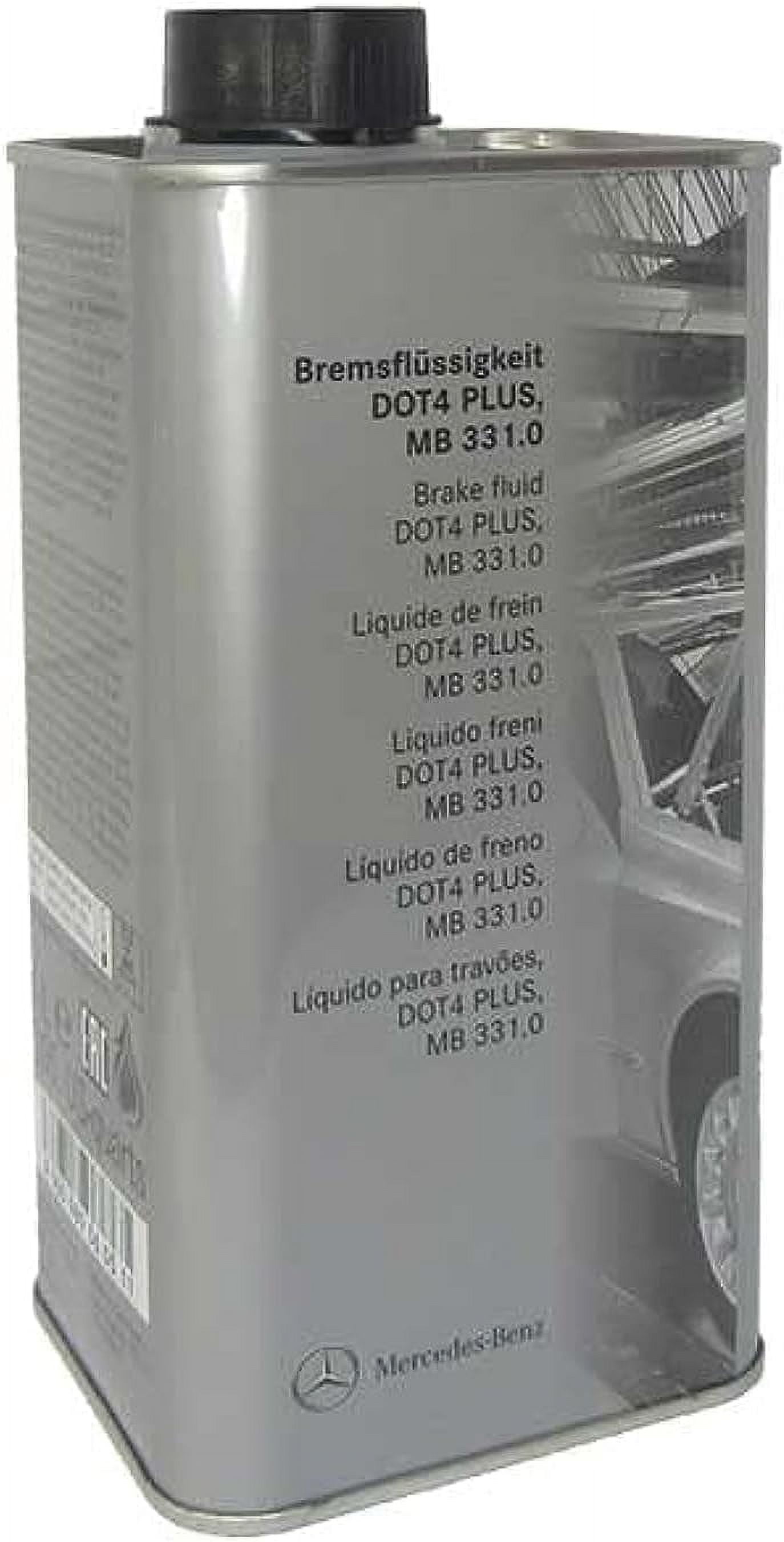 Mercedes GENUINE 1L Brake Fluid DOT 4 PLUS Ultra Low Viscosity MB Spec 331.0 NEW