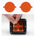 thumbnail image 1 of Mercedes GLA-Class (2015-2020) Amber Fog Light Covers, 1 of 3