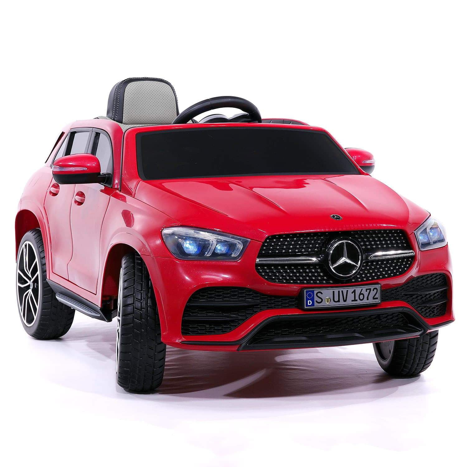Mercedes GLE450 SUV Electric Ride-On Car w/ Parental Remote, 12V, MPR USB Player, LED Lights, EVA Foam Rubber Wheels