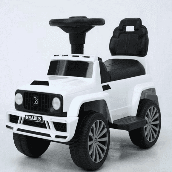 Mercedes Kids Ride On Push Car - White