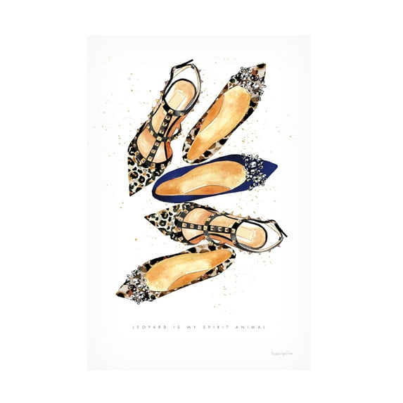 Mercedes Lopez Charro 'On the Wild Side III' Canvas Art