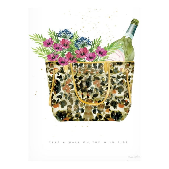 Mercedes Lopez Charro 'On the Wild Side IV' Canvas Art