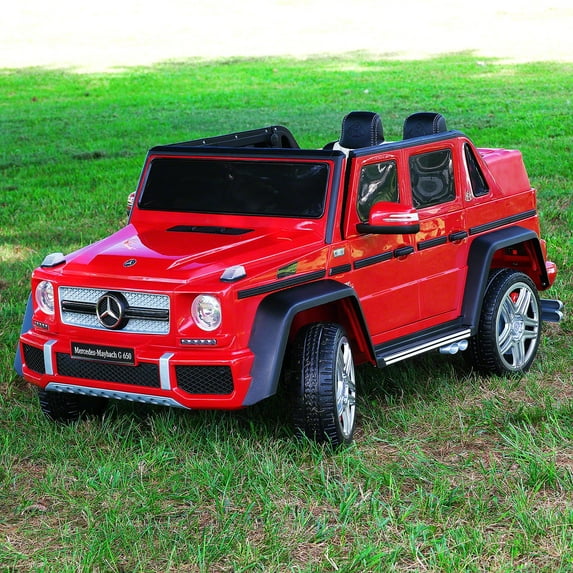 Mercedes Maybach G650, Kids Ride-On Car w/ Parental Remote, 12V Battery Power, MP3 Player, EVA Foam Rubber Tires