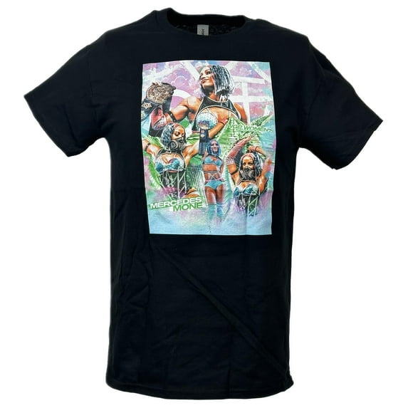 Mercedes Mone aka Sasha Banks Poster Print Black T-shirt