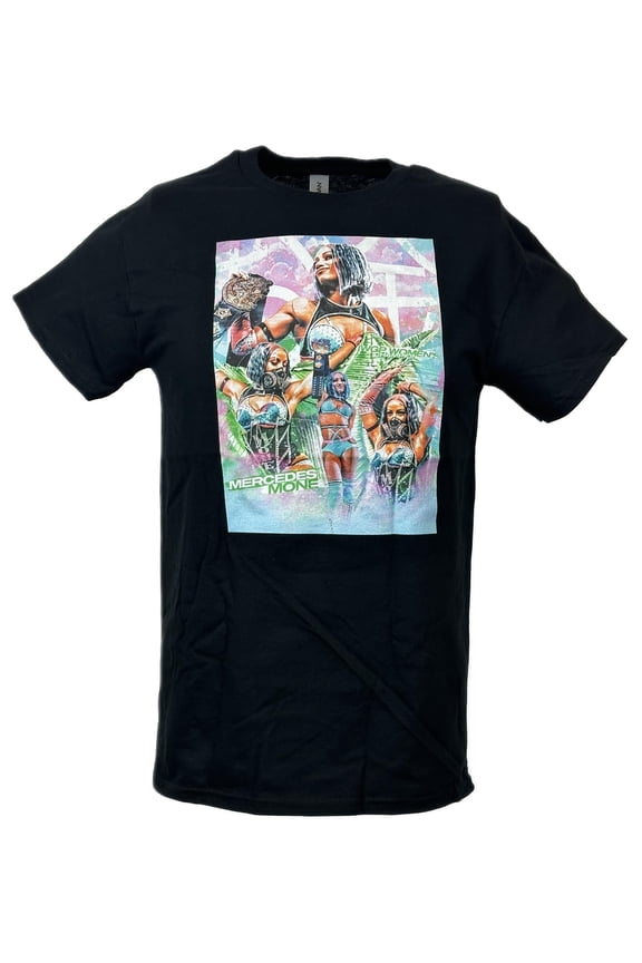 Mercedes Mone aka Sasha Banks Poster Print Black T-shirt