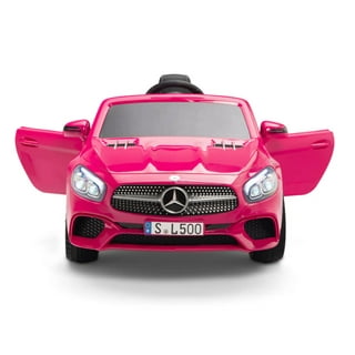 Pink benz power wheel discount