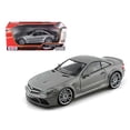 thumbnail image 1 of Mercedes SL65 AMG Black Series (R230) Grey 1/18 Diecast Model Car by Motormax, 1 of 3