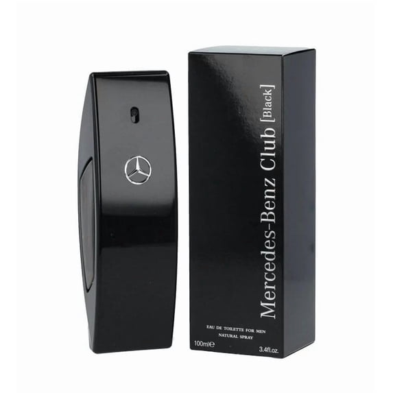 Mercedez Benz Club Black 3.3 oz EDT Spray Mens Cologne 100ml NIB