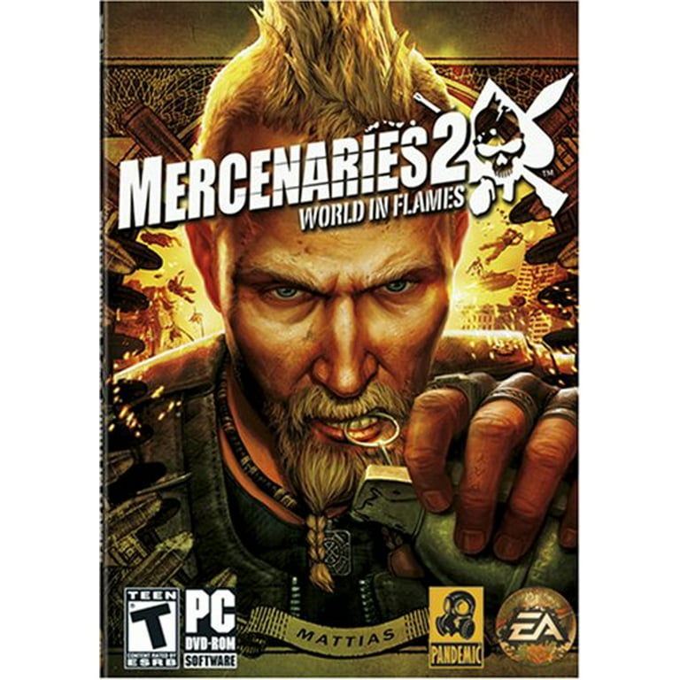 Mercenaries 2 ps2 sale