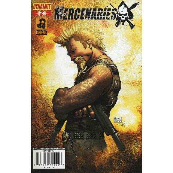 Mercenaries #2A VF ; Dynamite Comic Book