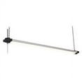 thumbnail image 1 of Mercer 46-in W Integrated LED Silver Linkable Plug-in Utility Shop Light, 1 of 4