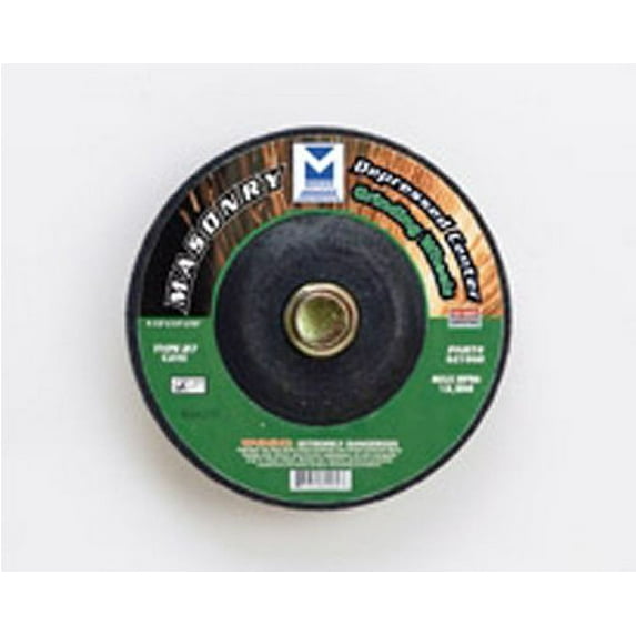 Mercer Abrasives 4 1/2 x x 5/811 Grinding Wheel TYPE 27 Masonry (18