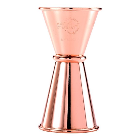 Mercer Barfly 0.5oz x 0.75oz Japanese Style Jigger | Copper Plated