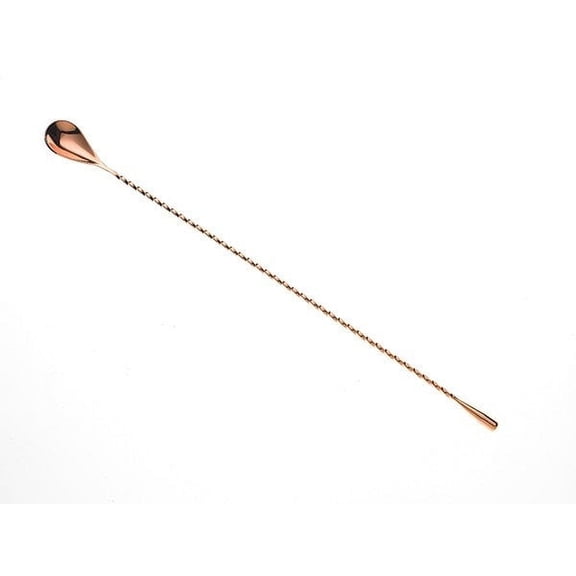Mercer Barfly 15.75" Classic Bar Spoon | Copper Plated