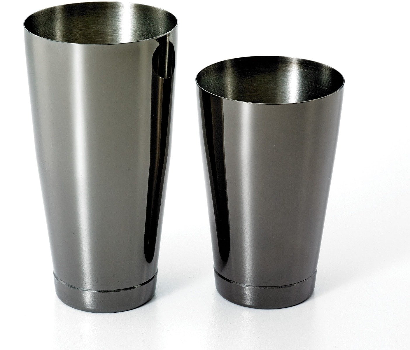 Gun Metal Black Stainless Steel Cocktail Shaker Set