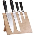 thumbnail image 1 of Mercer Culinary Genesis 5-Piece Magnetic Board and Knife Set, Rubberwood, 1 of 5