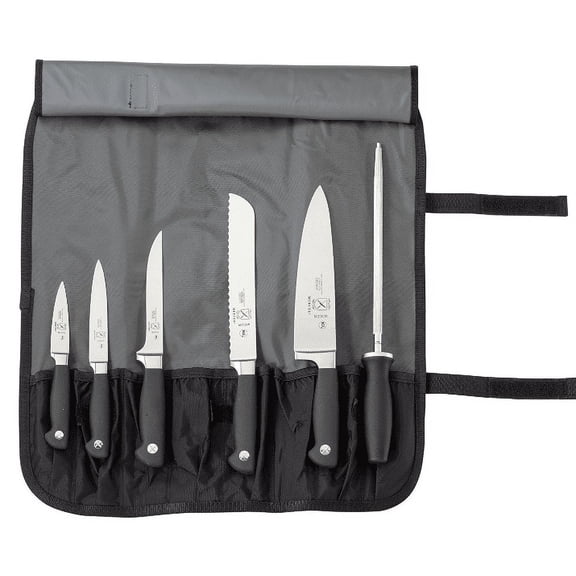 Mercer Culinary 7-Pc. Knife Roll Set