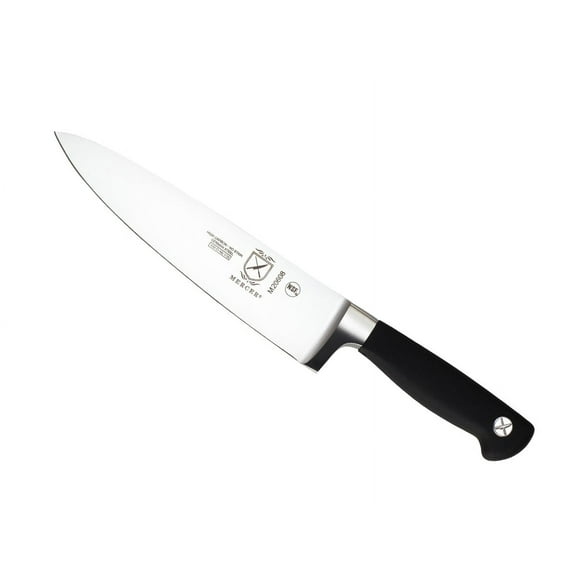 Mercer Culinary Genesis Steel 8" Chef's Knife, Black
