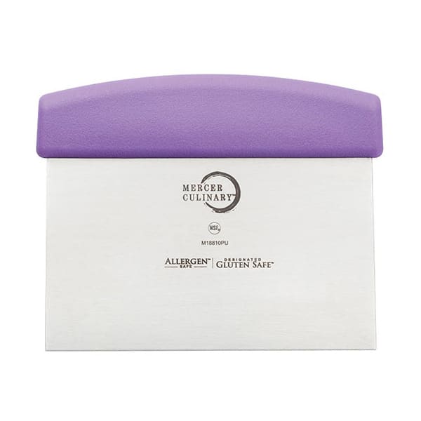 Mercer Culinary M18810PU Millennia Purple Bench Scraper