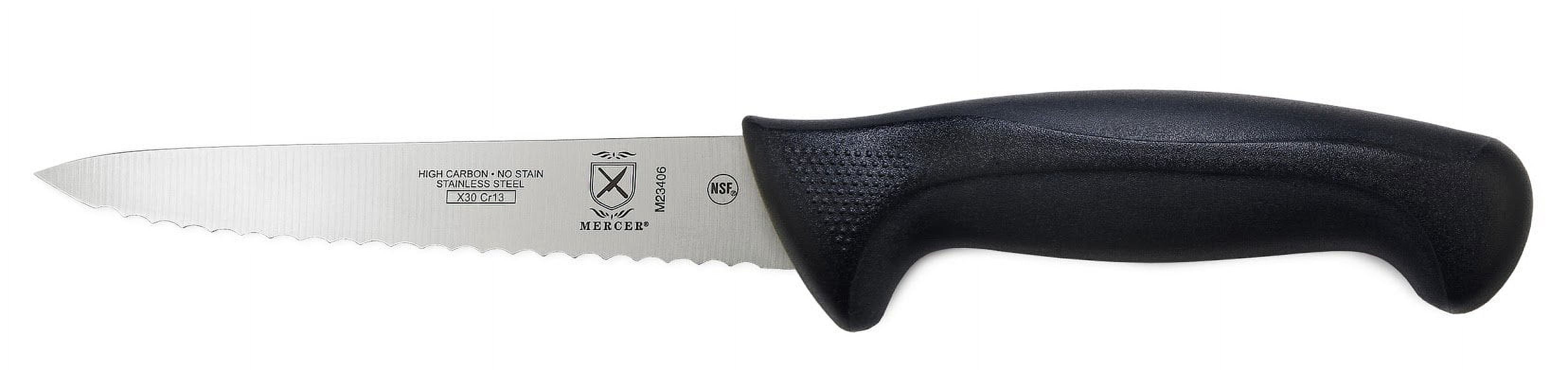 Mercer Millenniaâ¢ 6" Utility Knife (Wavy Edge)