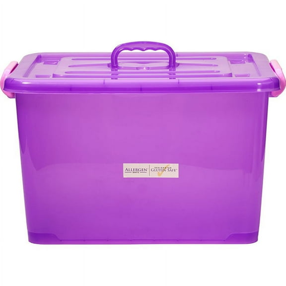 Mercer Culinary M33064 Purple Allergen Safety Storage Tote