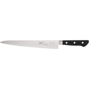 Mercer Culinary MX3 Premium San Mai VG-10 Steel Core Blade Sujihiki Knife, 9.5 Inch,Black
