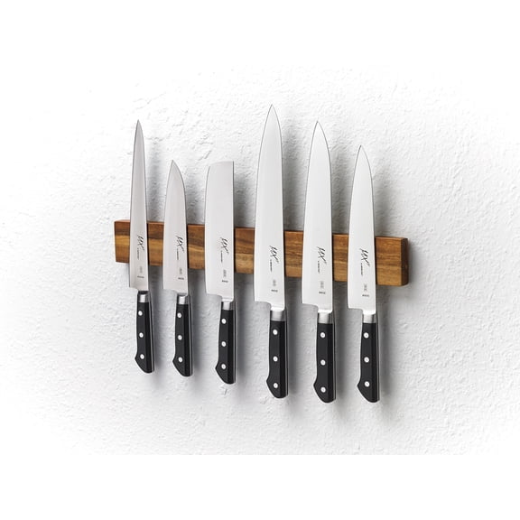 Mercer Culinary Magnetic Bar, 18 x 2-3/8 x 3/4", Acacia