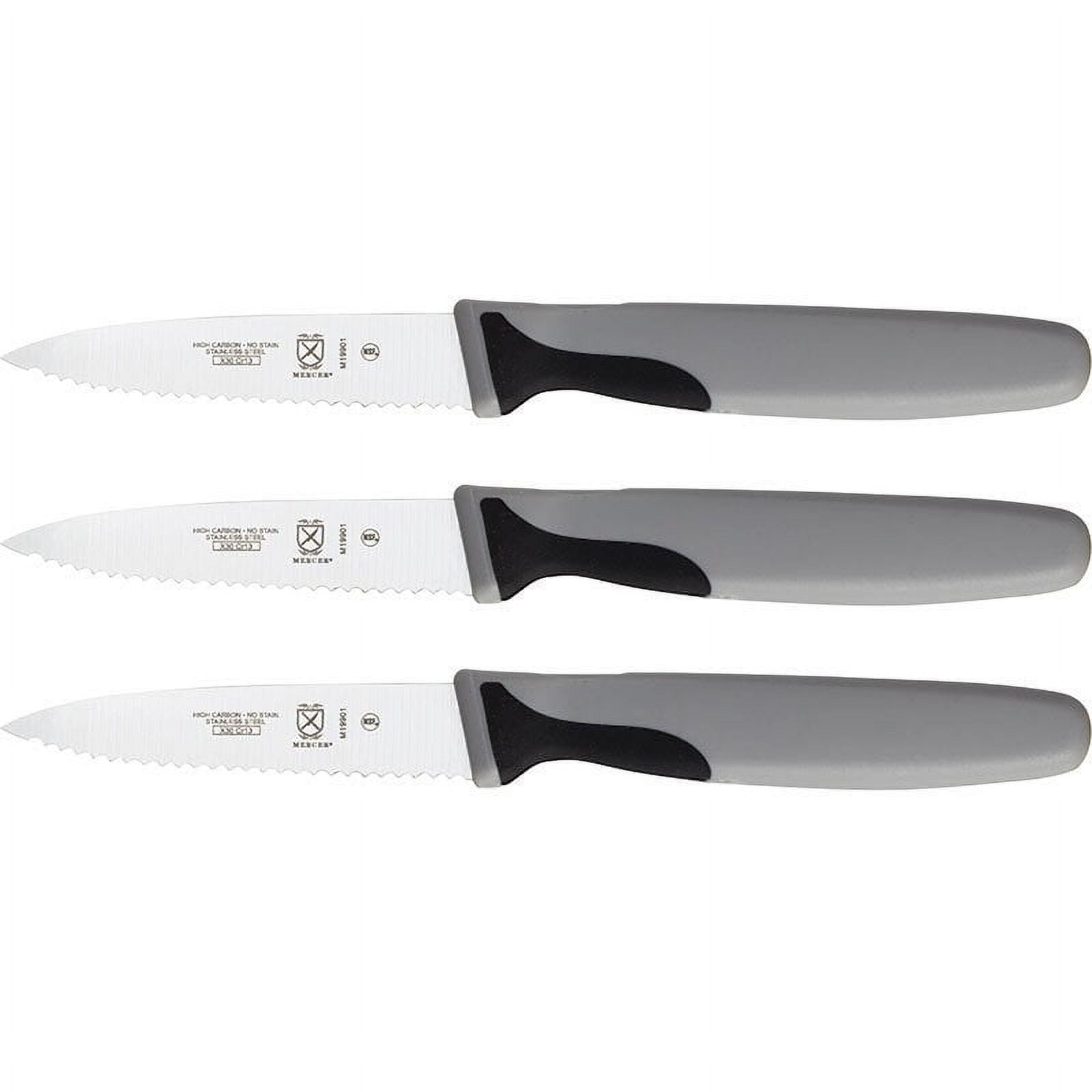 Mercer Culinary 4-Piece Millennia Knife Set Professional Cutlery