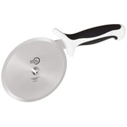 Mercer Culinary Millennia Pizza Cutter with White Handle, 5 Inch Wheel, Stainless Steel