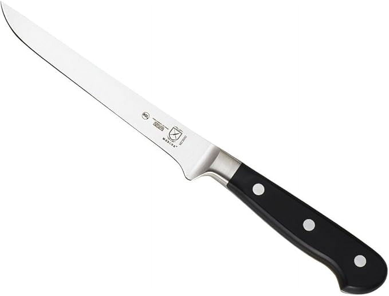 Mercer Renaissance Mercer Culinary Renaissance Steel 6 Inch Flexible Boning Knife, Black ...